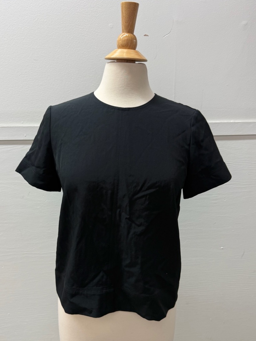 Everlane Black Short-Sleeve Crewneck Tee